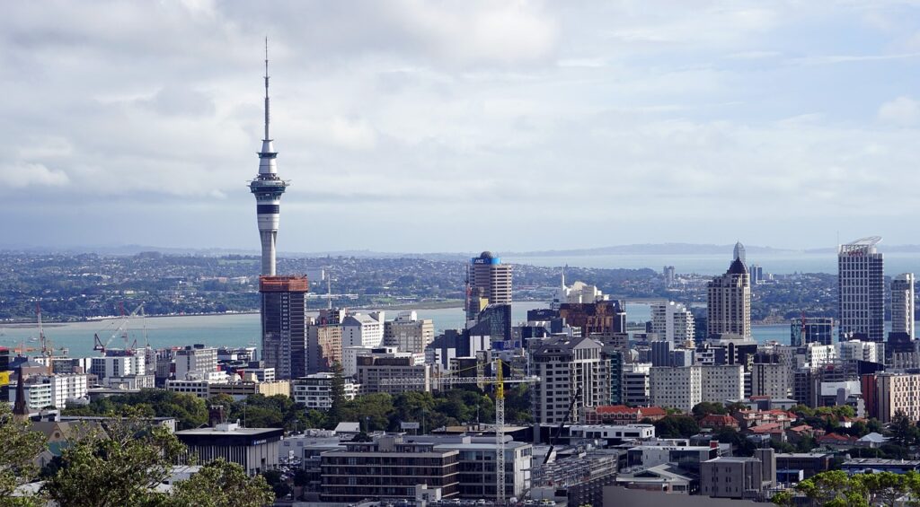 auckland, skytower, new zealand